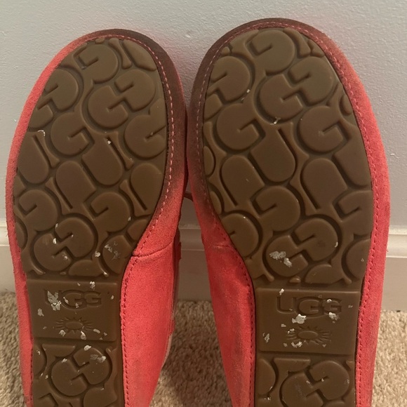 UGG Pink Suede Moccasins - Picture 13 of 17